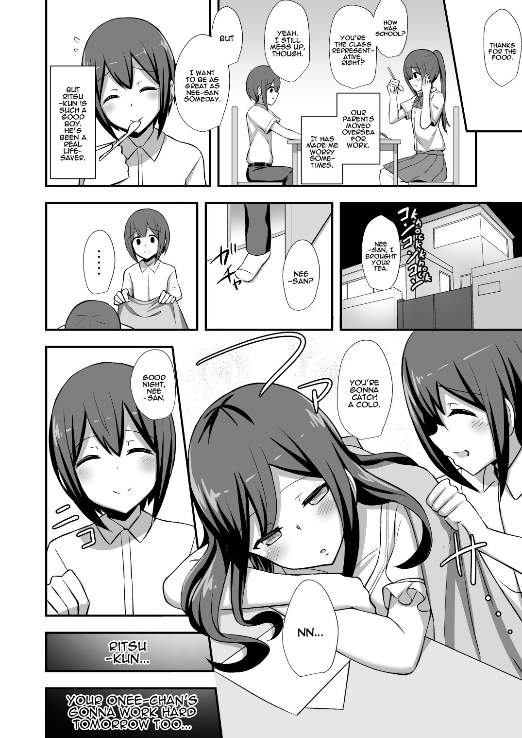 Hentai Manga Comic-Morality's Downfall -Little Brother Stolen by Lecher JK Gyaru Duo--v22m-Read-5